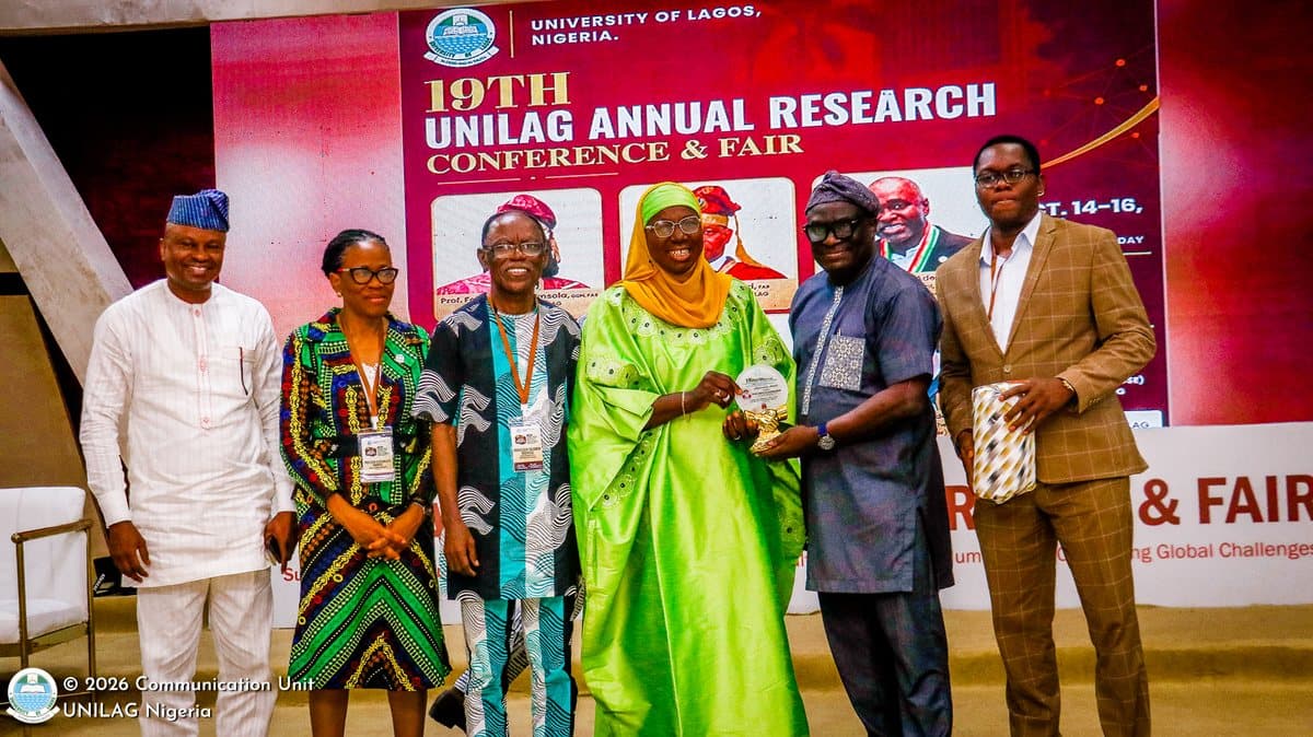 19th UNILAG Annual Research Conference Plenary Hall at Jelili Adebisi Omotola Hall
