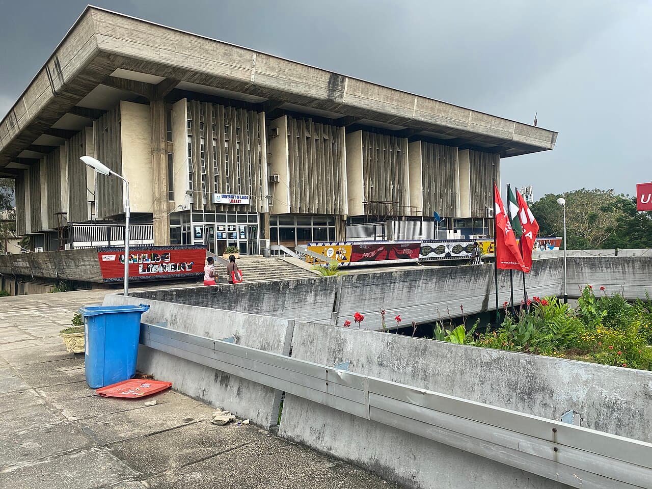The University of Lagos library building